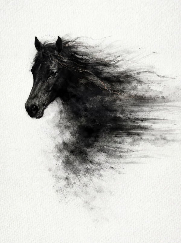 Ventus — impresión giclée de arte contemporáneo, colección Metamorphōsis, Umbra Studio