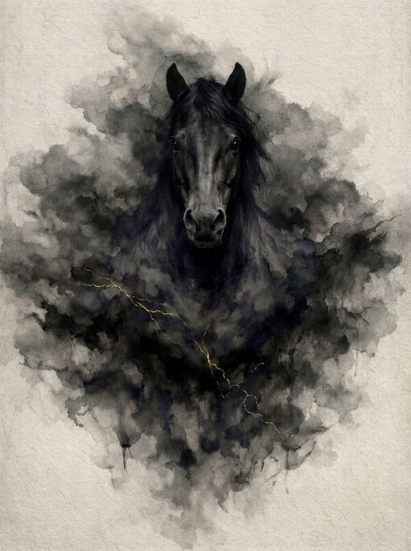 Primordium — contemporary art giclée print, Metamorphōsis collection, Umbra Studio