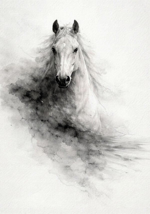 Argentum — contemporary art giclée print, Metamorphōsis collection, Umbra Studio