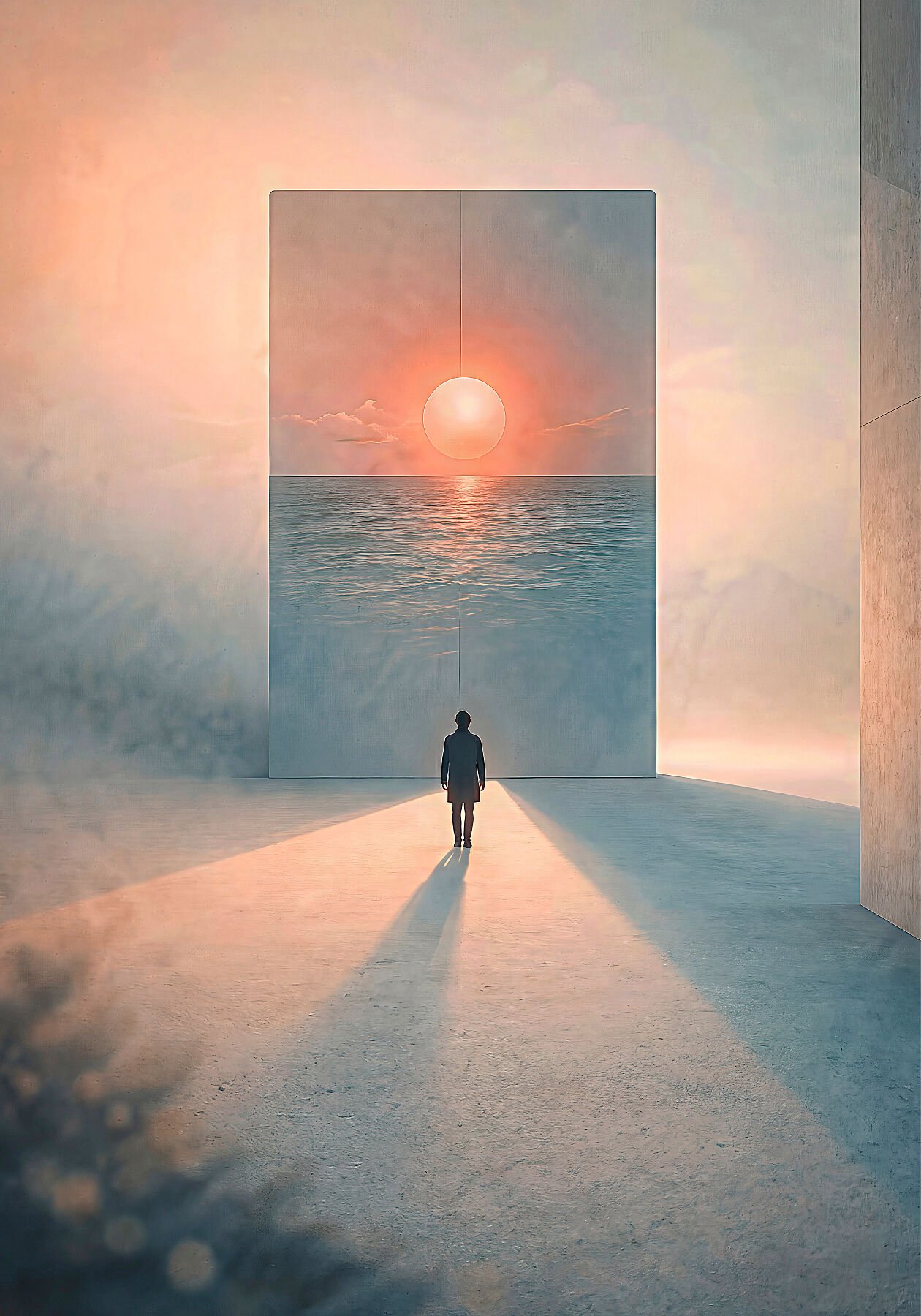 Topografía del Silencio — Impresión Giclée Fine Art Edición Limitada | Umbra Studio