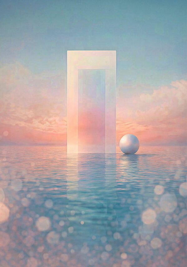 Door to a Sea of Mist — Limited Edition Giclée Fine Art Print | Umbra Studio