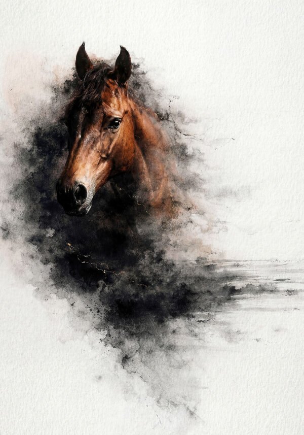 Aureus — impresión giclée de arte contemporáneo, colección Metamorphōsis, Umbra Studio