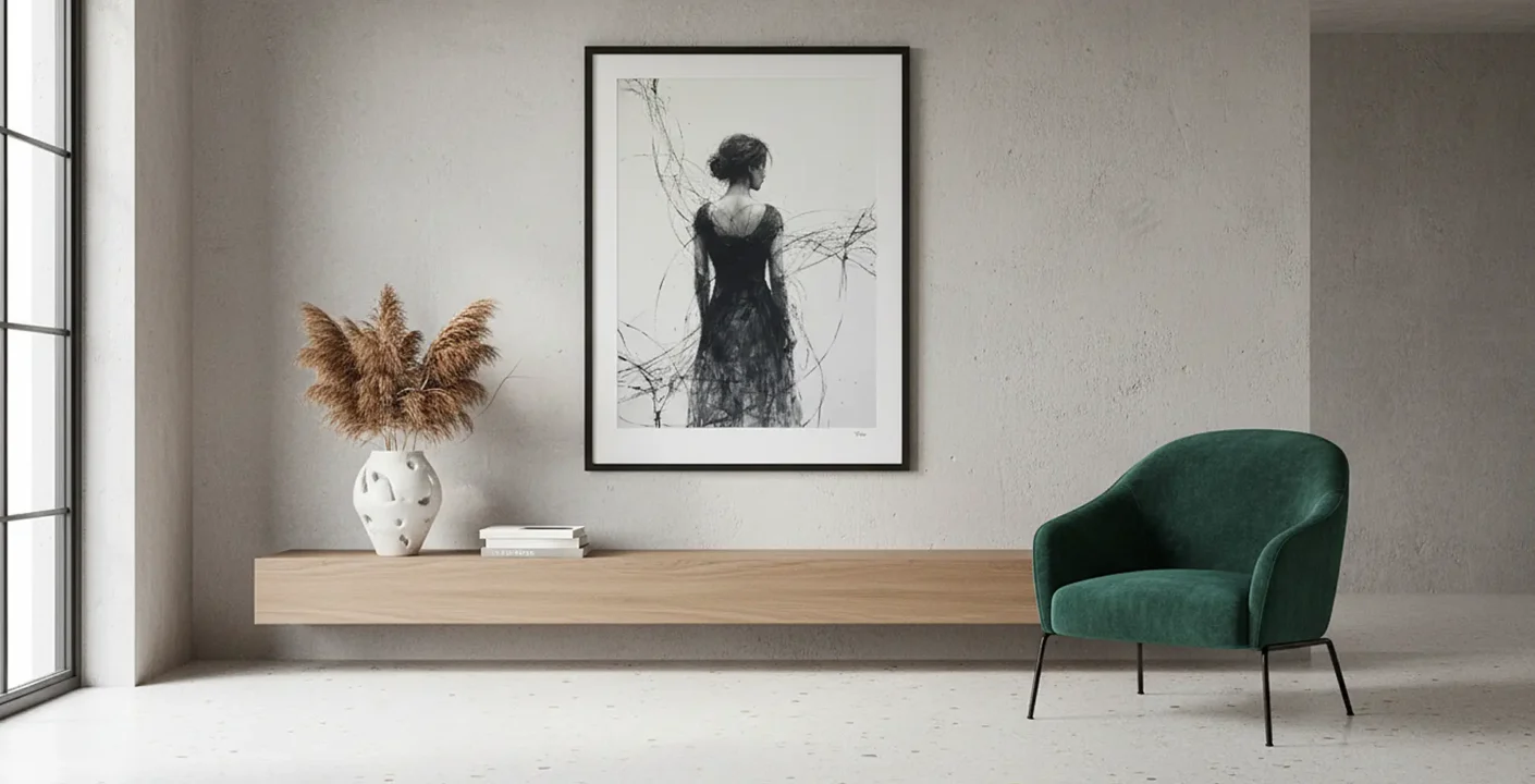 Obra fine art impresa en Hahnemühle — Umbra Studio