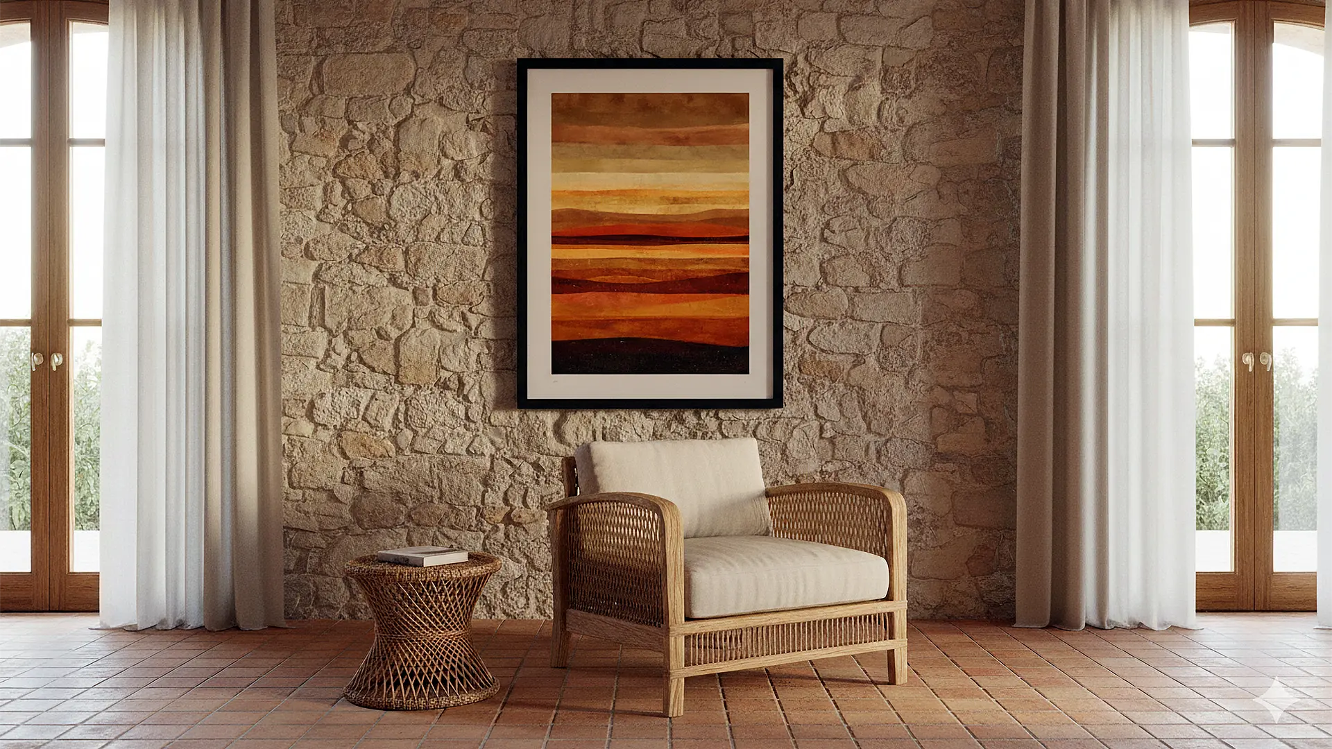 Estratos de lo no dicho en villa mediterranea · Colección Stoa · Umbra Studio