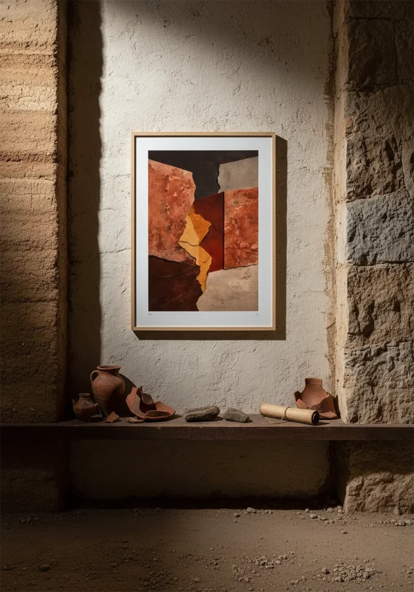 The fracture that supports - broken laminated planes - UMBRA STUDIO